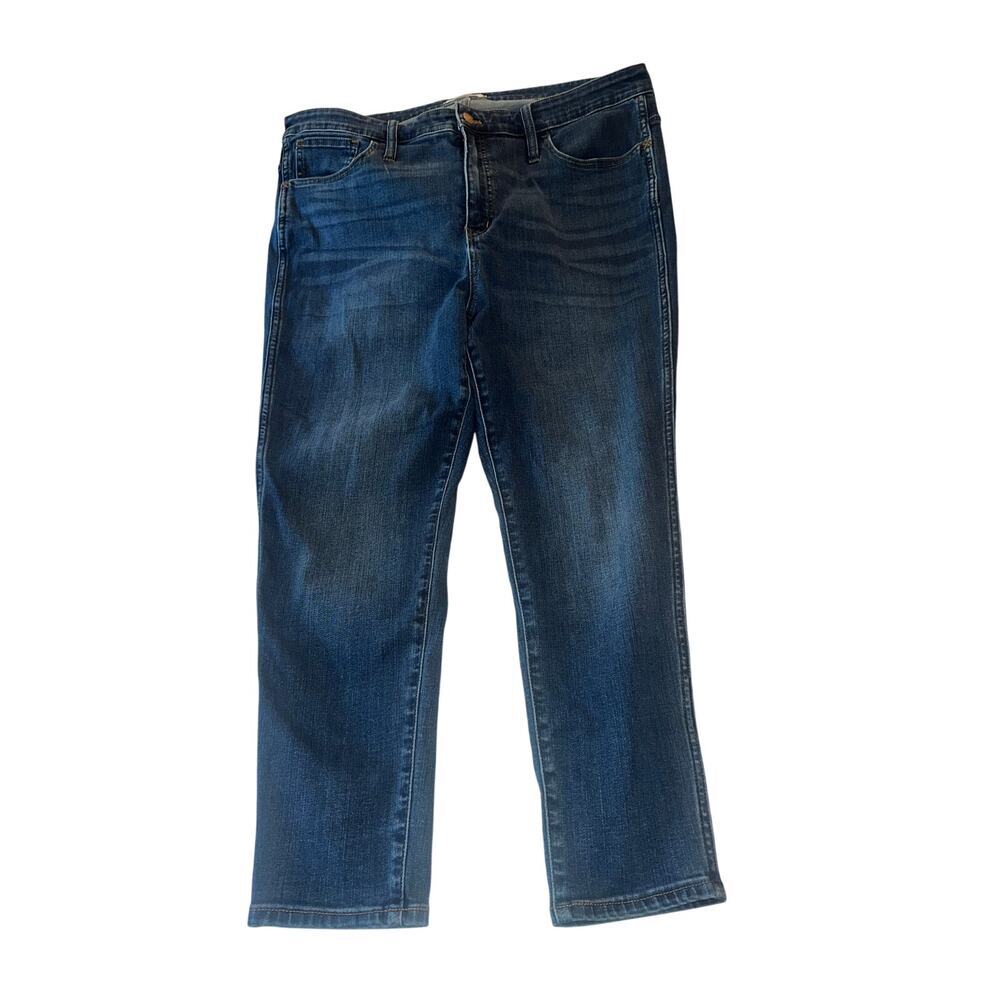 Madewell 10” Roadtripper Jeans Women’s 34P High Rise Crop Skinny Stretch Denim